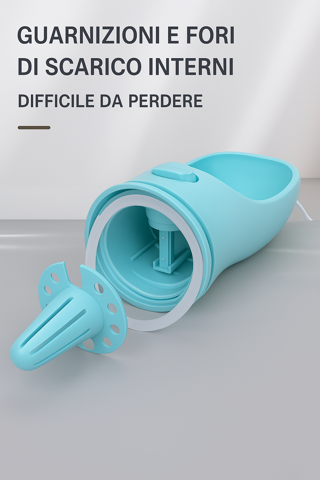 Borraccia 2 in 1 per Cani e Gatti – Acqua e Cibo da Viaggio