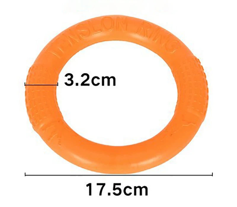 Giocattolo ad Anello Indistruttibile per Cani – Galleggiante e da Addestramento