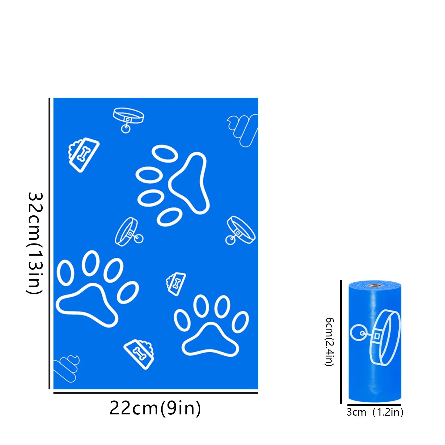 Sacchetti Spessi Profumati per Lettiera – Biodegradabili e a Prova di Perdite