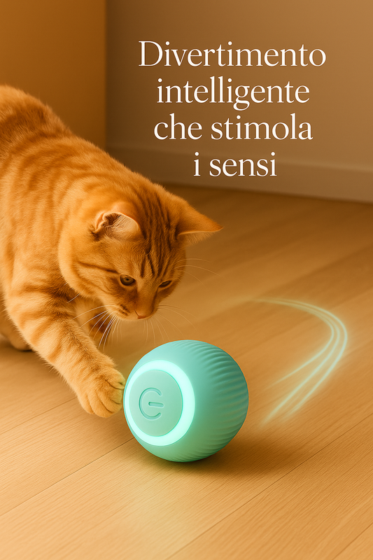 Palla Interattiva Intelligente per Gatti
