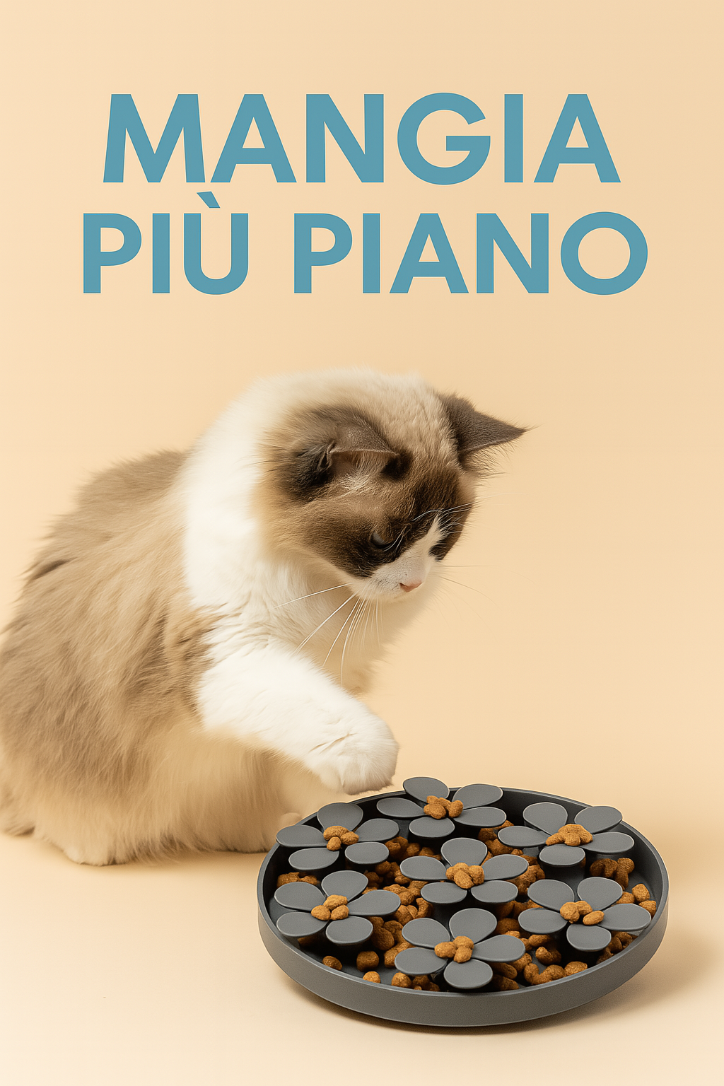 Ciotola Antivoracità per Gatti