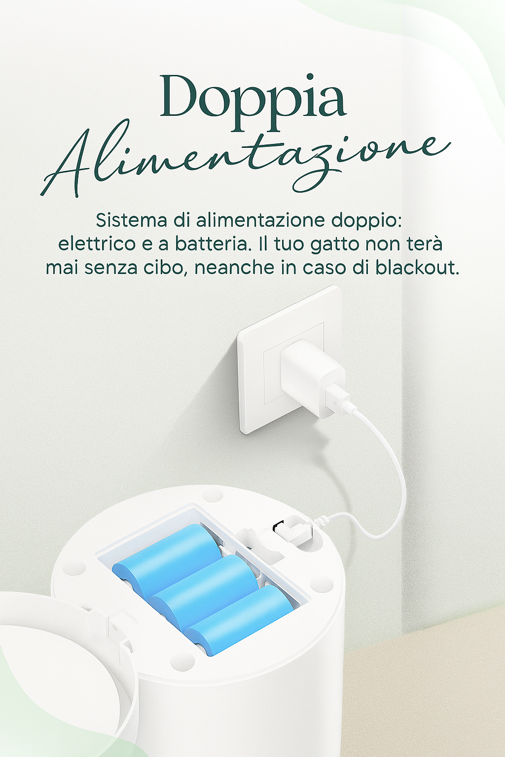 ROJECO Alimentatore automatico per gatti con videocamera