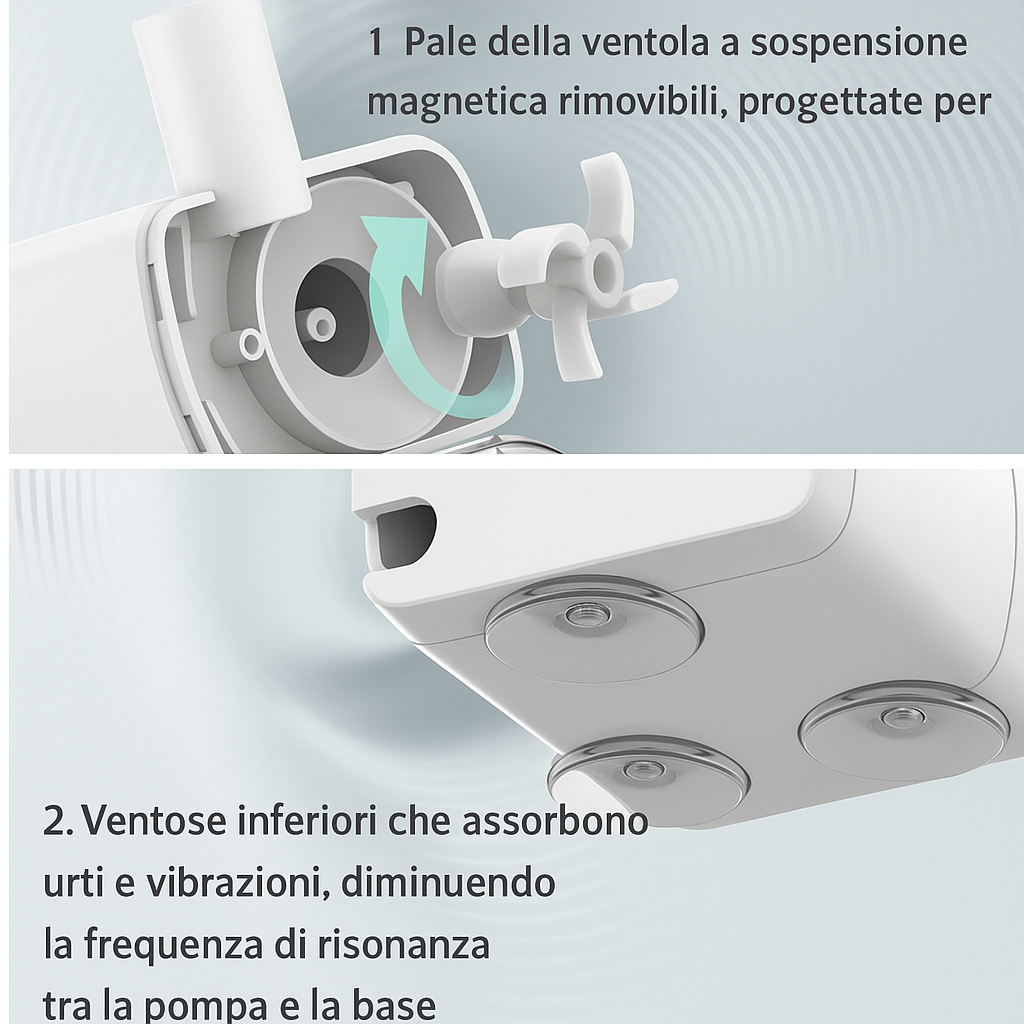 Fontana Elettronica per Gatti e Cani a Forma di Ape – Dispenser d’Acqua 2L con Filtro e Ricarica USB