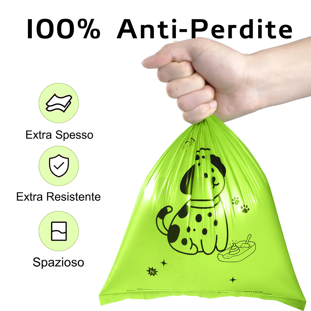 Sacchetti Spessi Profumati per Lettiera – Biodegradabili e a Prova di Perdite