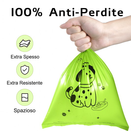 Sacchetti Spessi Profumati per Lettiera – Biodegradabili e a Prova di Perdite