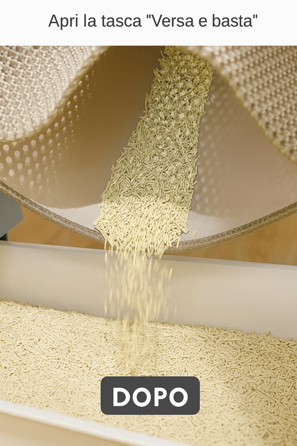 Tappetino per Lettiera Gatti – Antiscivolo, Impermeabile e Doppio Strato 🐾