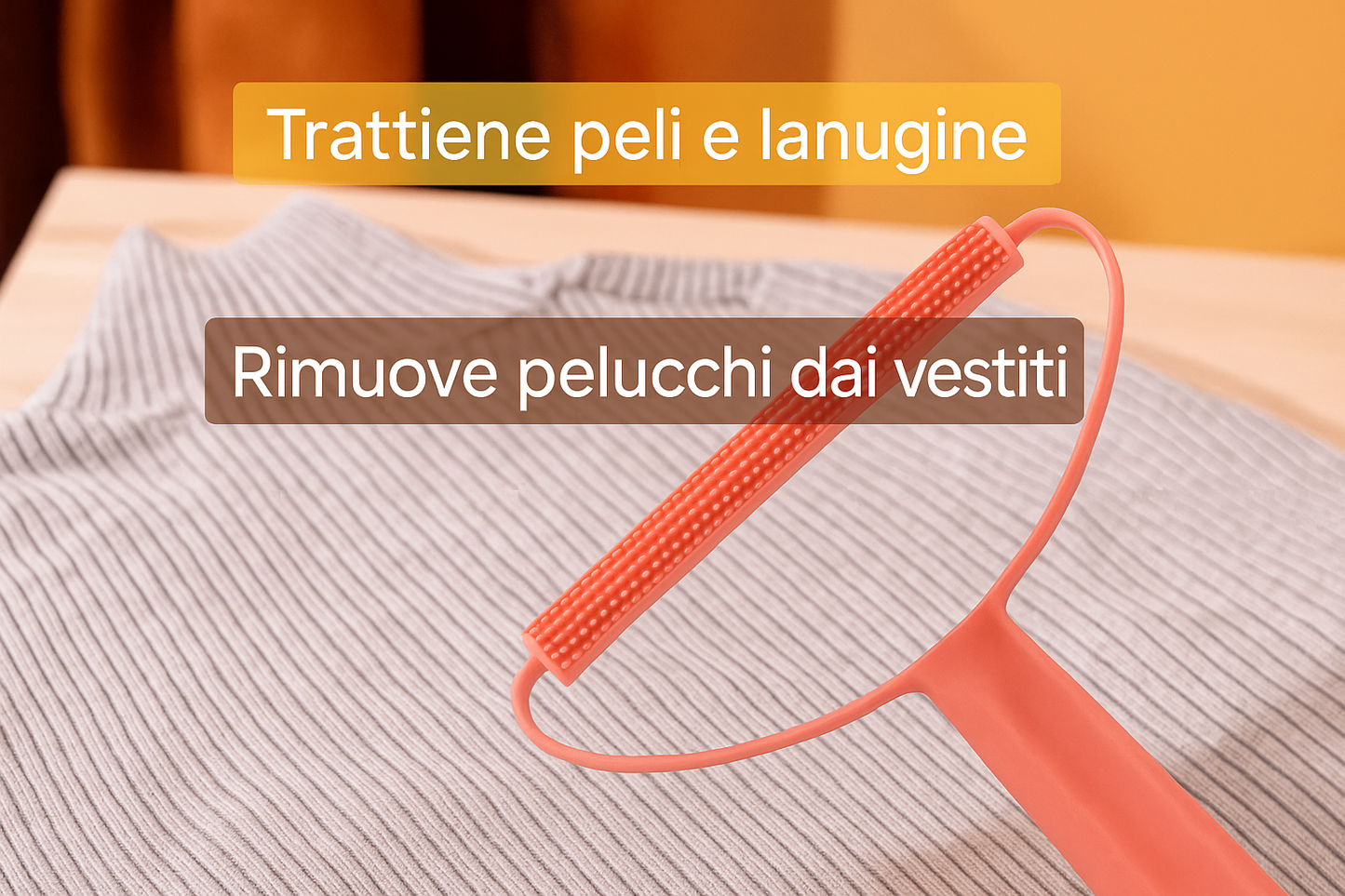 Rasoio Portatile per Tessuti – Rimuovi Pelucchi e Peli di Animali