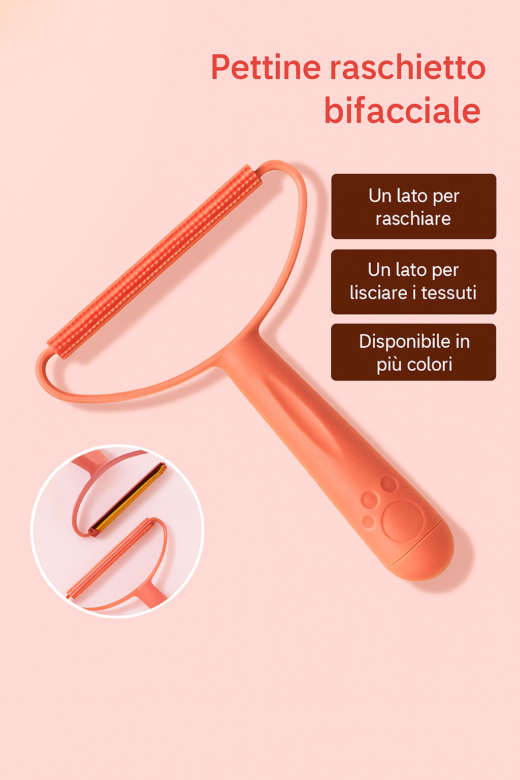 Rasoio Portatile per Tessuti – Rimuovi Pelucchi e Peli di Animali