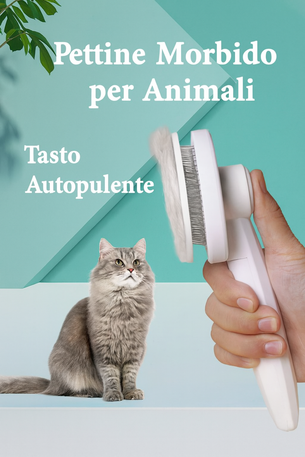 Spazzola  Rimuovi Peli per Gatti e Cani