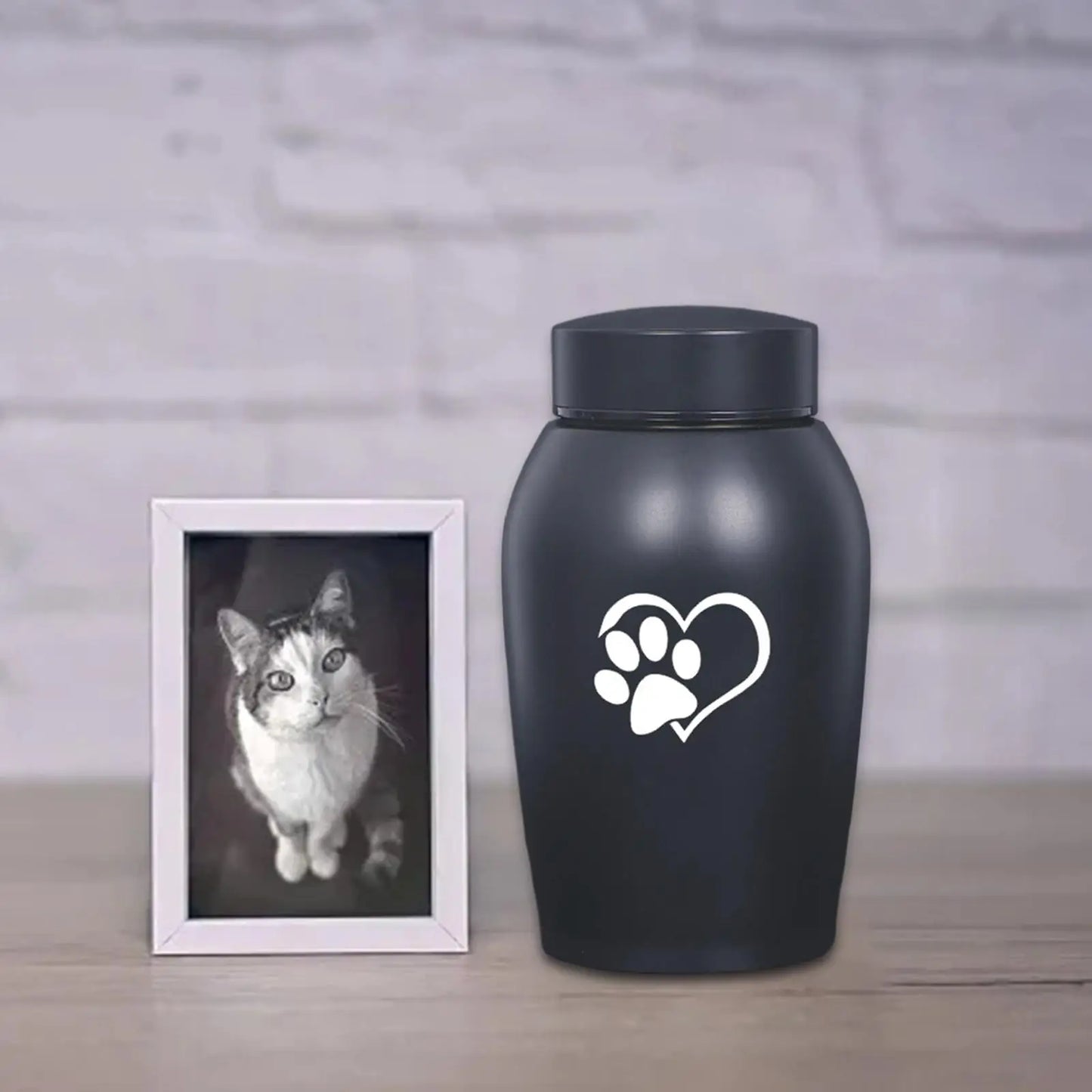 Urna Commemorativa in Acciaio Inossidabile per Animali