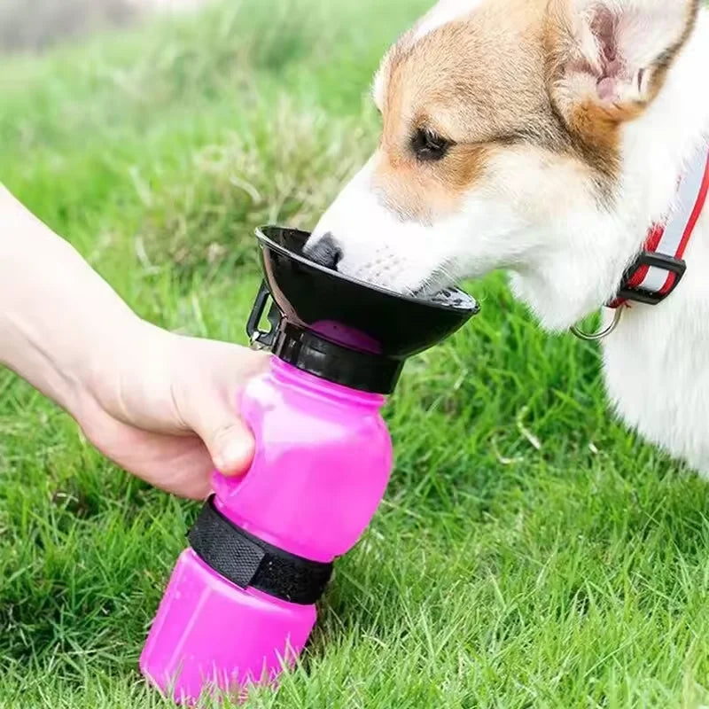 Borraccia Portatile 500ml per Cani e Gatti – Dispenser d’Acqua da Viaggio