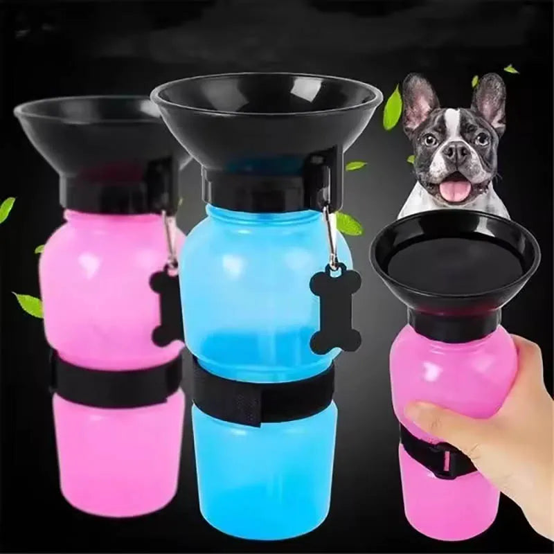 Borraccia Portatile 500ml per Cani e Gatti – Dispenser d’Acqua da Viaggio