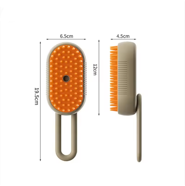 Spazzola a Vapore Ricaricabile per Gatti e Cani – Pulizia Profonda e Cura del Pelo